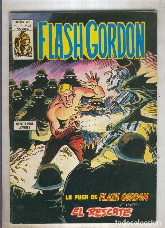 C&oacute;mics: Vertice: Flash Gordon volumen 1 numero 39 - VARIOS - Foto 1