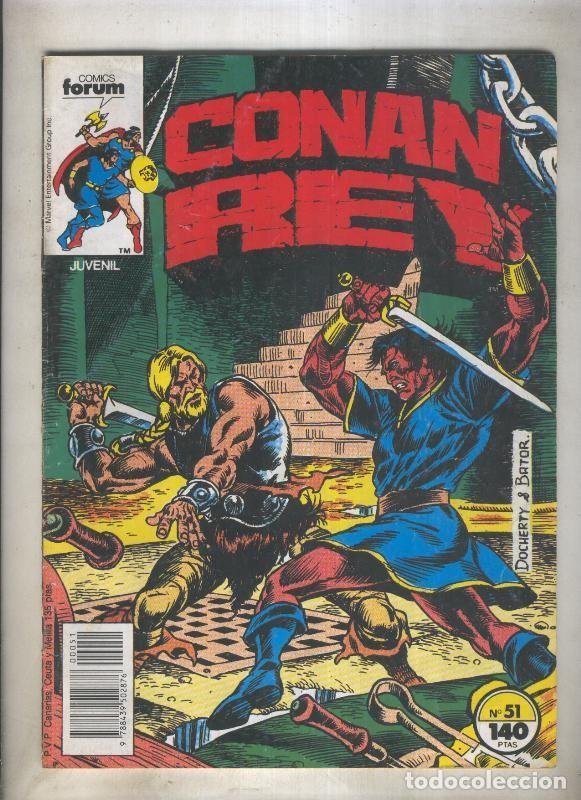 C&oacute;mics: Conan Rey numero 51 (numerado 1 en trasera) - Varios - Foto 1
