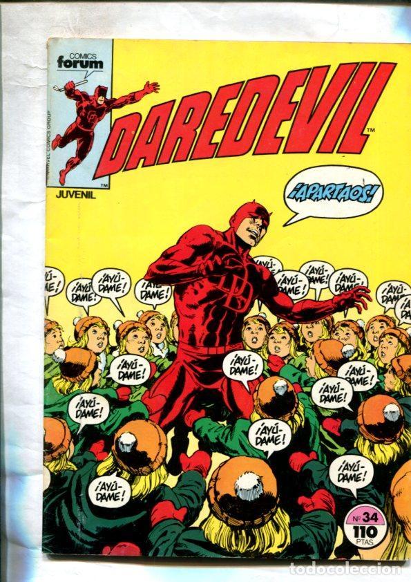 C&oacute;mics: Daredevil (Dan Defensor) numero 34: Explosion desde el pasado - varios - Foto 1