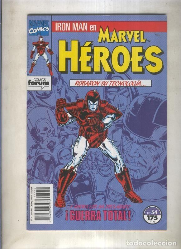 C&oacute;mics: Marvel Heroes numero 54: Iron Man (numerado 2 en trasera) - Varios - Foto 1