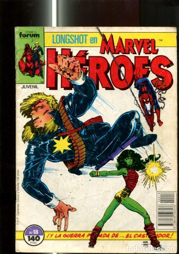 C&oacute;mics: Marvel Heroes numero 18 Longshot - Varios - Foto 1