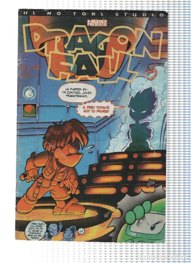 C&oacute;mics: DRAGON FALL, Numero 25: La invasion de los Tamagotchi (Camaleon Ediciones) - Hi No Tori Studios