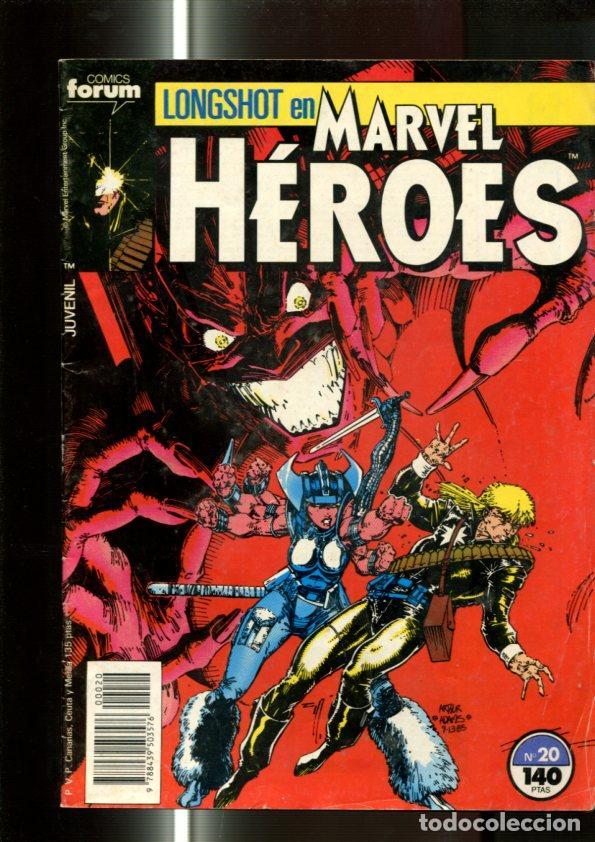 C&oacute;mics: Marvel Heroes numero 20: Longshot - Varios - Foto 1