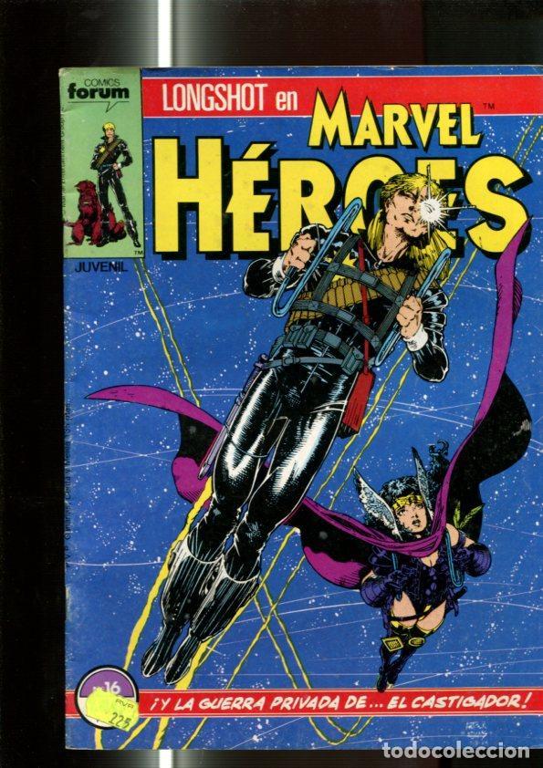 C&oacute;mics: Marvel Heroes numero 16 Longshot - Varios - Foto 1