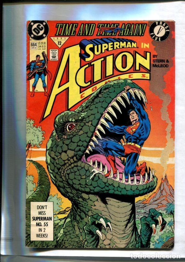 C&oacute;mics: Superman Action comics numero 664 - Varios - Foto 1