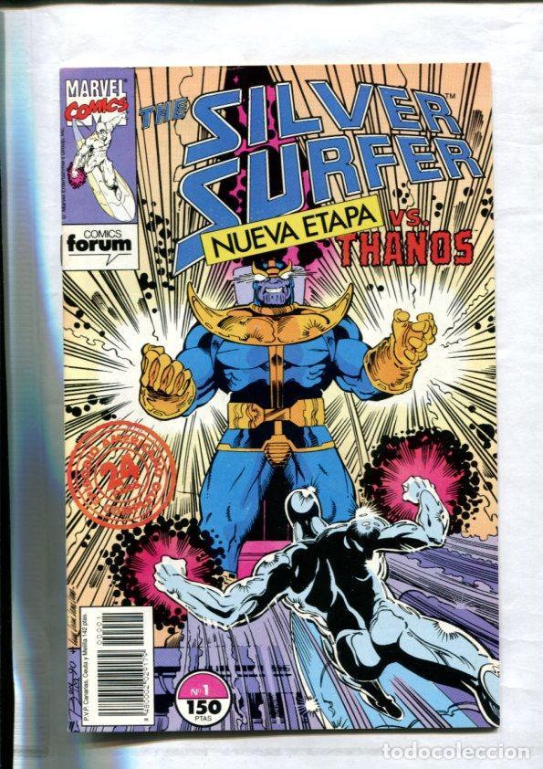 C&oacute;mics: The Silver Surfer volumen 1 numero 01: vs Thano - Varios - Foto 1