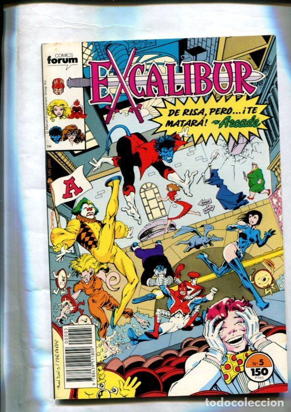 C&oacute;mics: Excalibur volumen 1 numero 05: Con vosotros Los Payasos - Varios