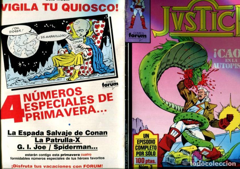 C&oacute;mics: Justice numero 03: Por la salida 14 - Varios - Foto 1