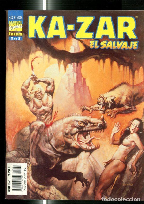 C&oacute;mics: Planeta: Kazar el salvaje numero 2: Requiem por un hombre atormentado - Lee-Buscema