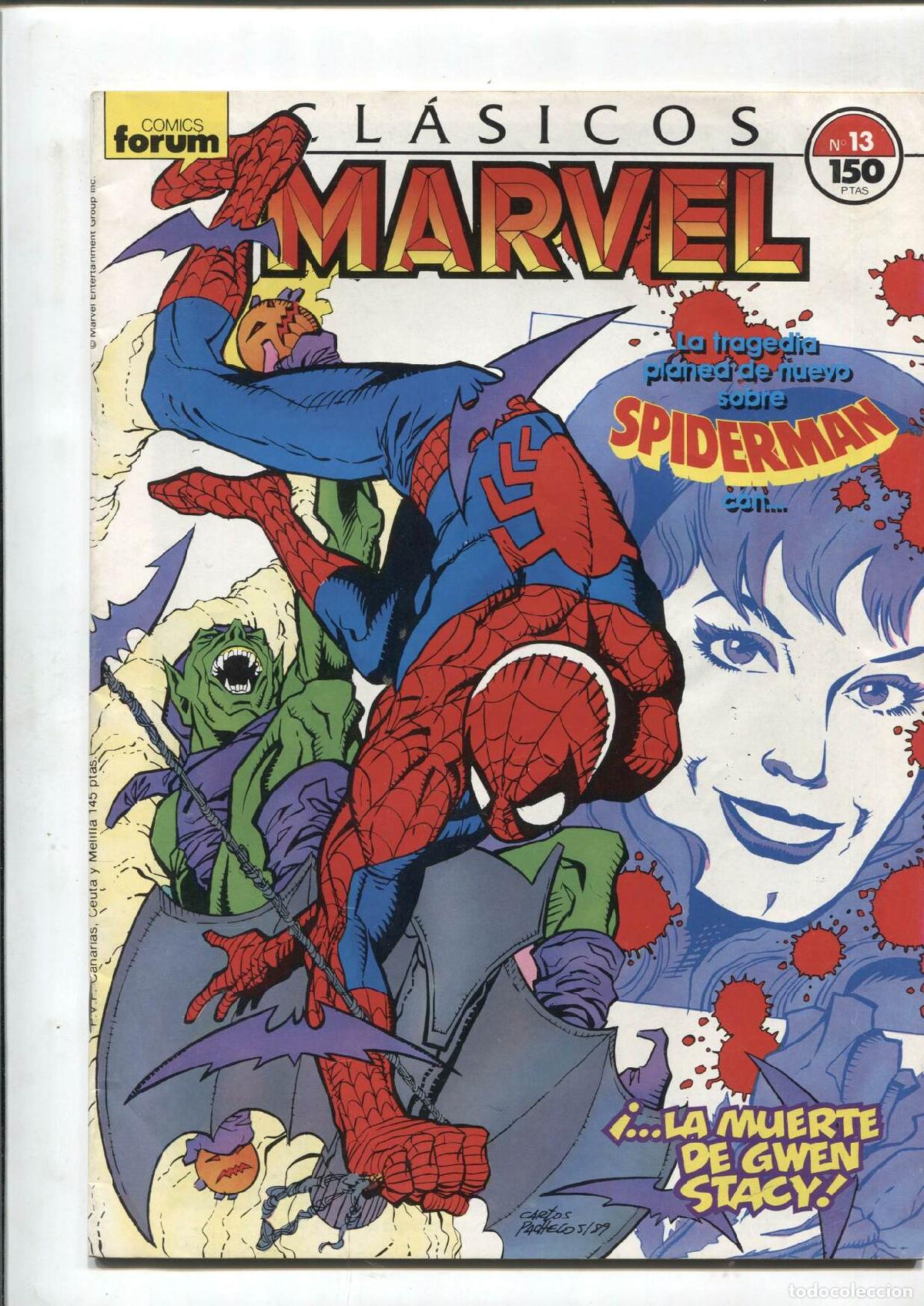 C&oacute;mics: Clasicos Marvel numero 13: Spiderman - varios - Foto 1