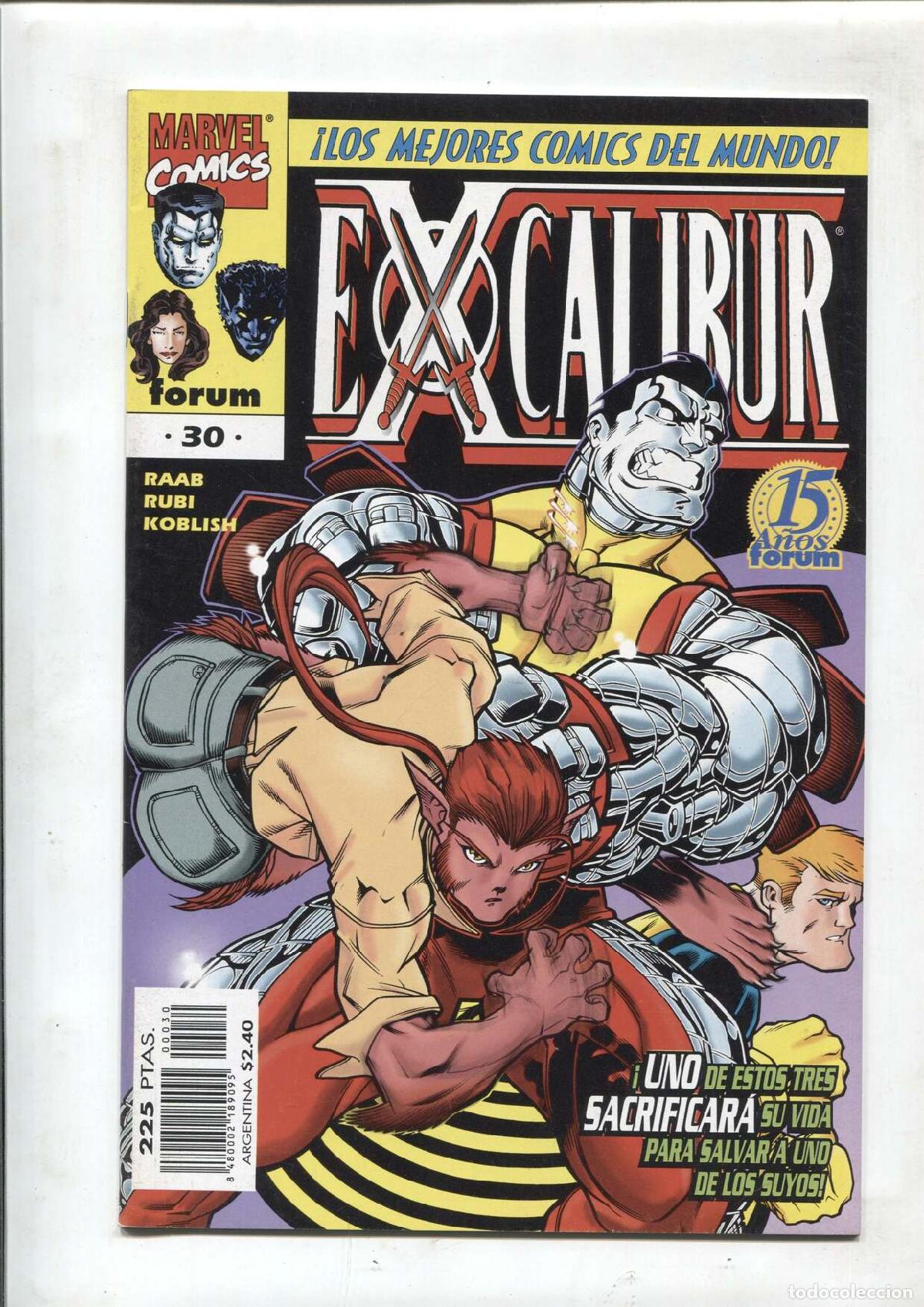 C&oacute;mics: Excalibur volumen 2 numero 30: Misionarios - Varios - Foto 1