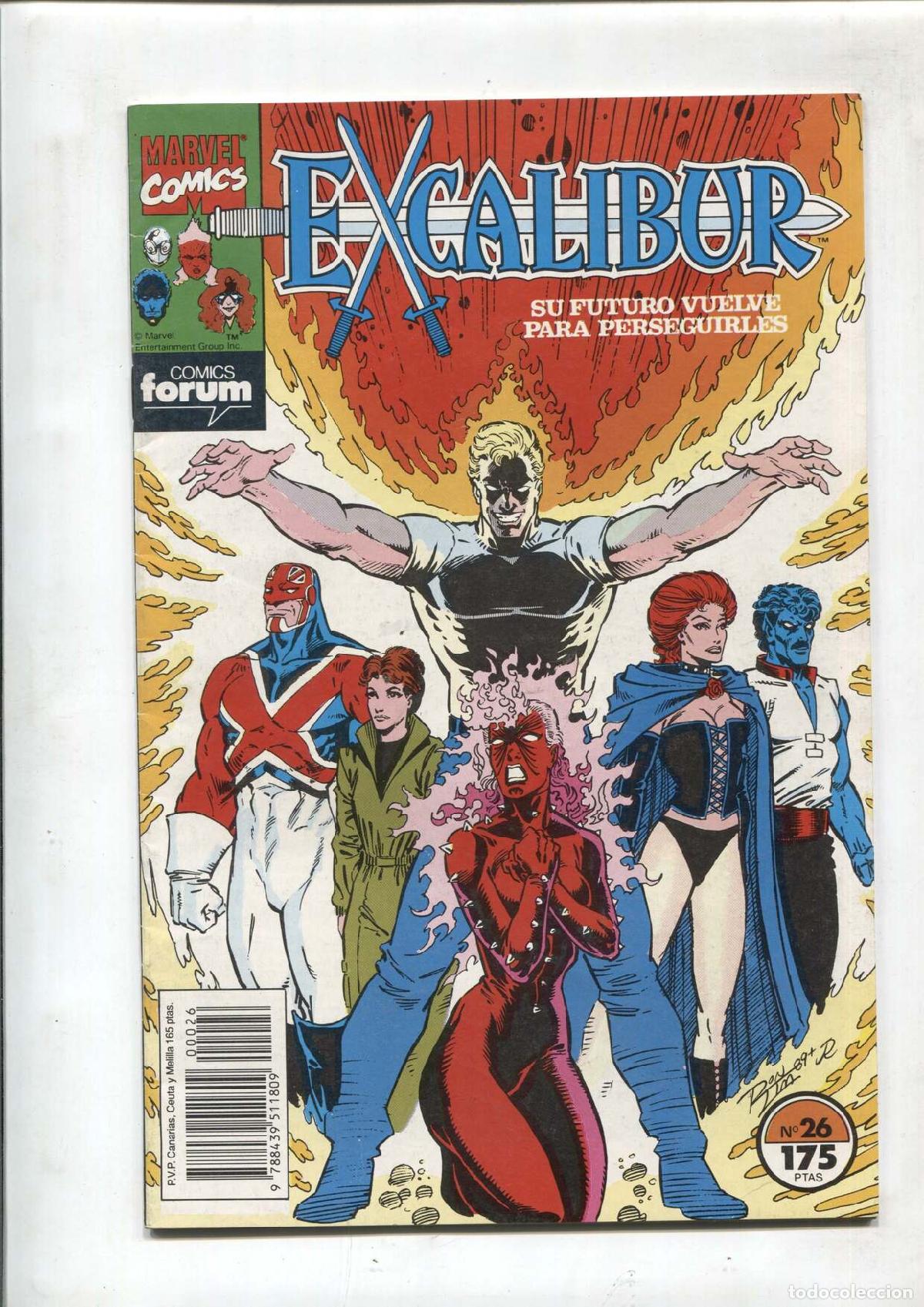 Comics : Excalibur volumen 1 numero 26: Los tiempos estan cambiando - Varios