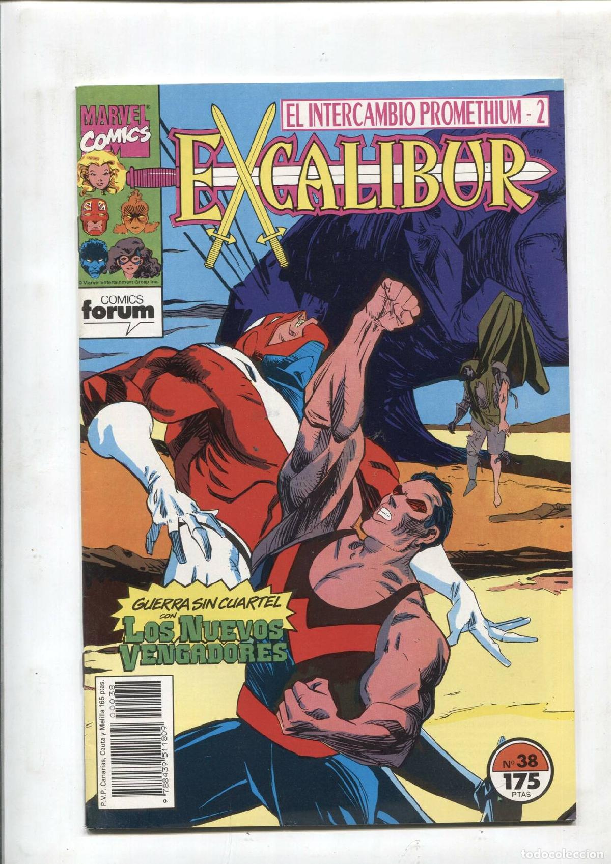 Comics : Excalibur volumen 1 numero 38: El intercambio Promethium 2 - Varios
