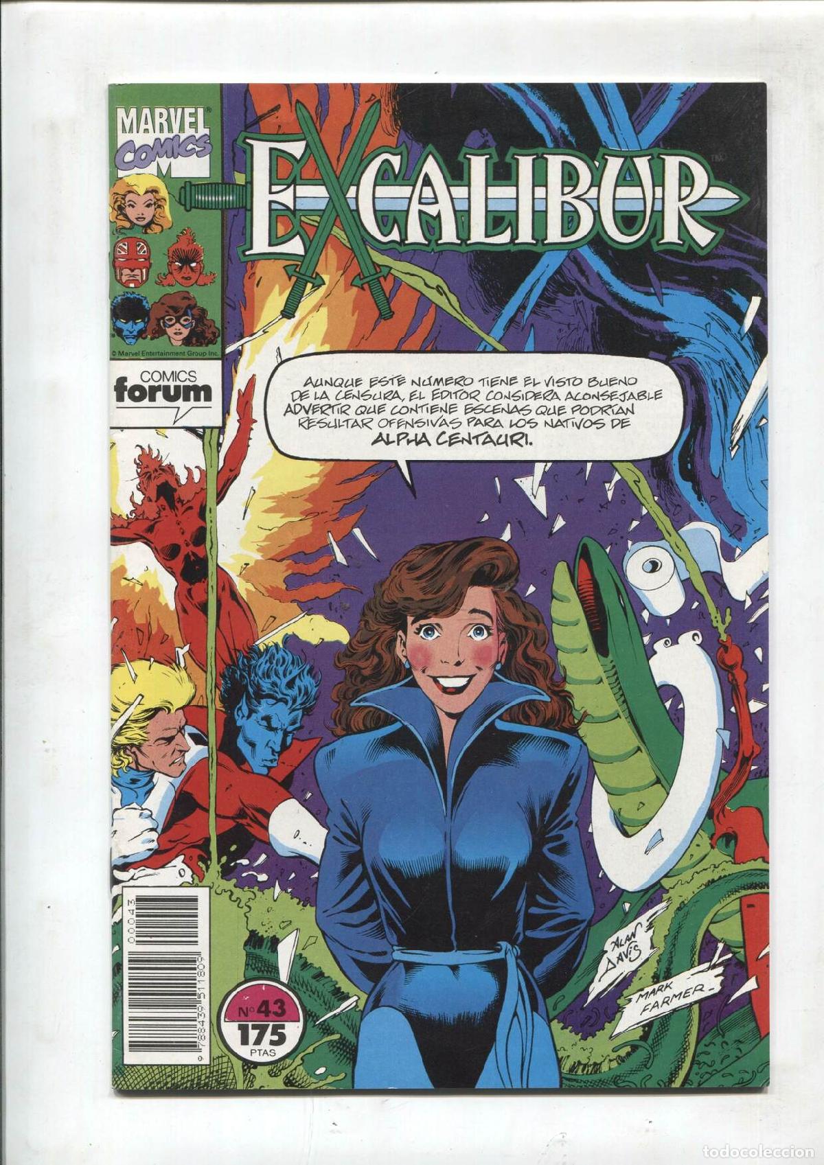 C&oacute;mics: Excalibur volumen 1 numero 43: la comodidad del hogar - Varios - Foto 1