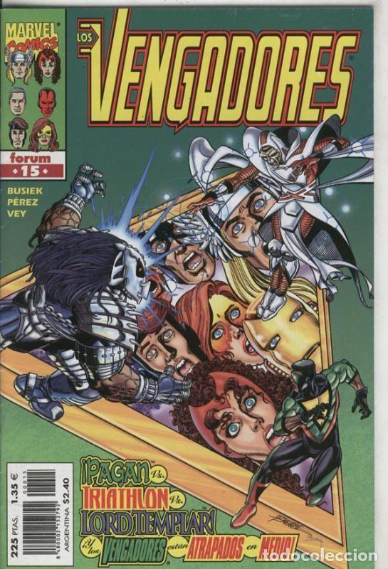 Comics : Los Vengadores volumen 3 Heroes Return numero 15 (leve subrayado en alguna parte del credito) - Busi