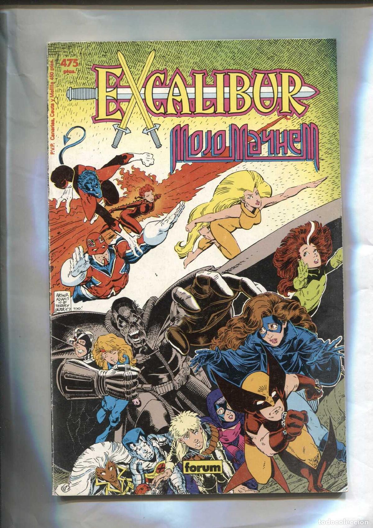 Comics: Planeta: Prestigio volumen 1 numero 08: Excalibur: Mojo Desastre - Claremont-Adams