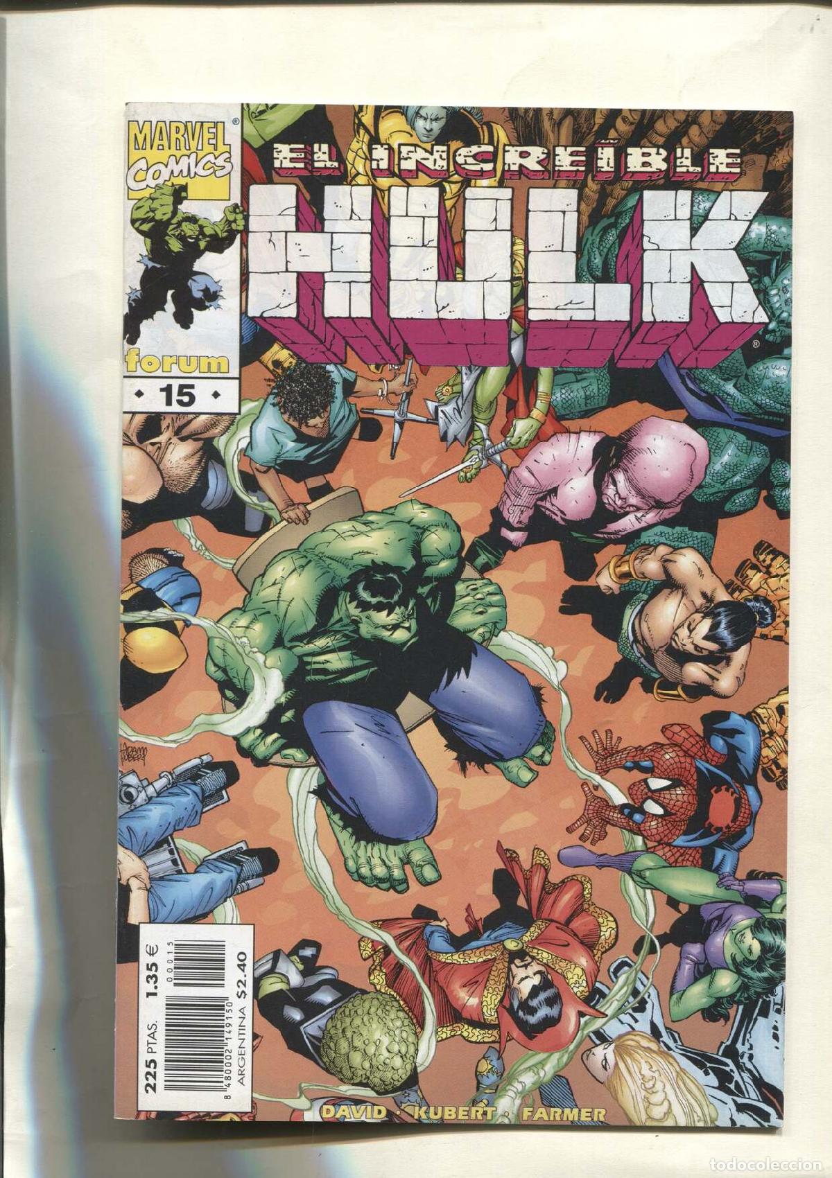 C&oacute;mics: Planeta: El Increible Hulk volumen 3 numero 15; - David-Kubert-Casey-Pulido - Foto 1