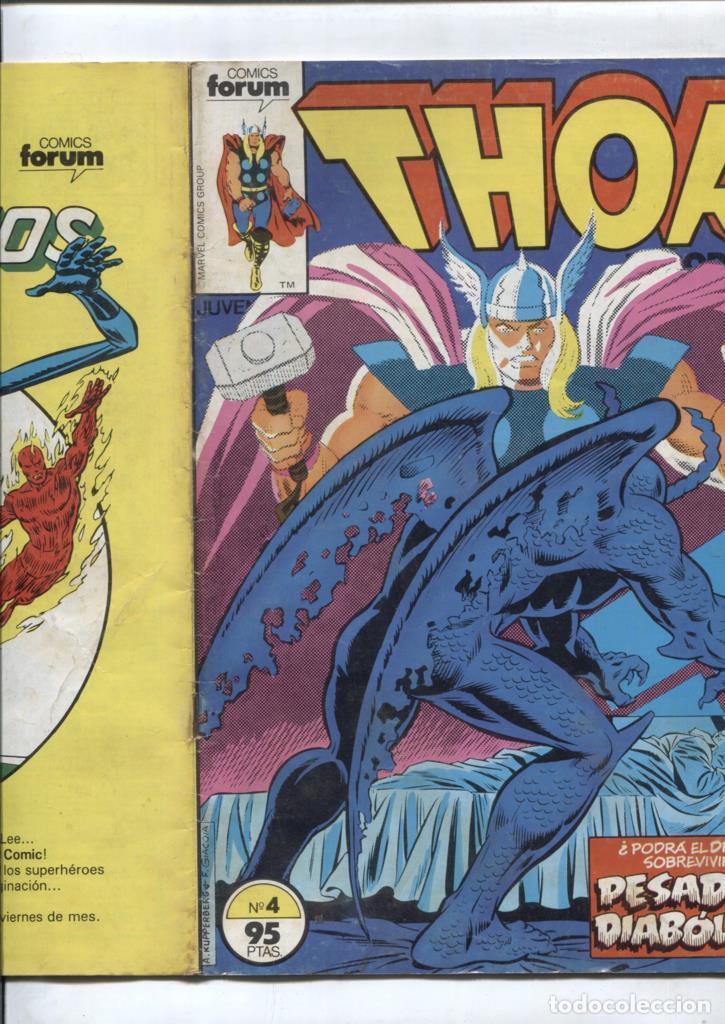 C&oacute;mics: Thor el poderoso volumen 1 numero 04: (numerado 2 en trasera) - varios - Foto 1