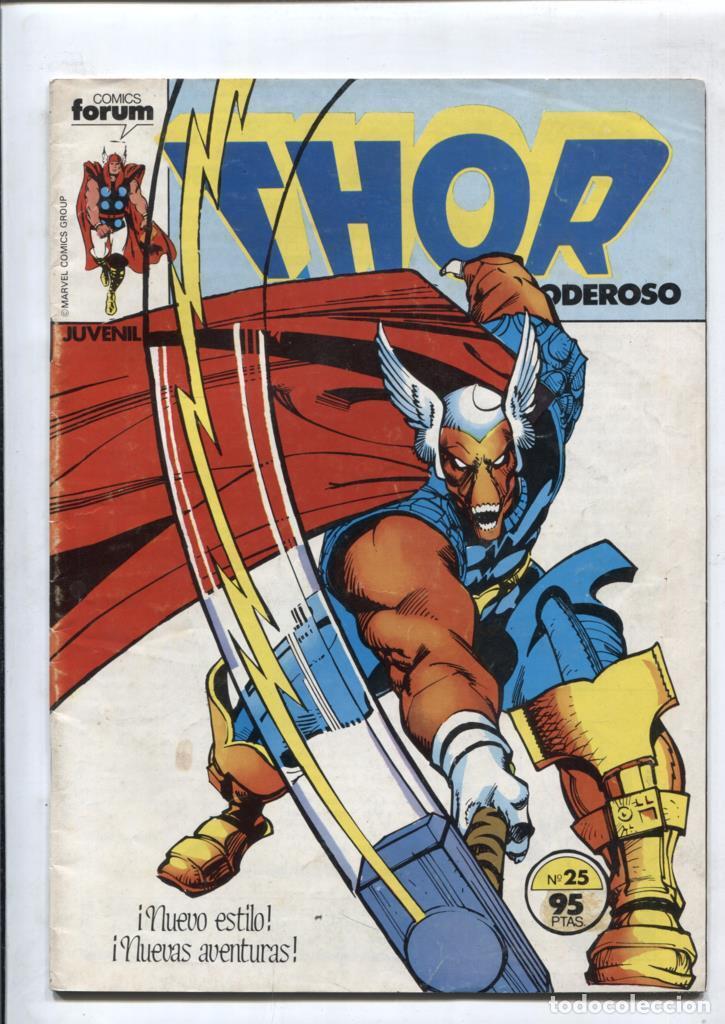 C&oacute;mics: Thor el poderoso volumen 1 numero 25: (numerado 1 en trasera) - varios - Foto 1