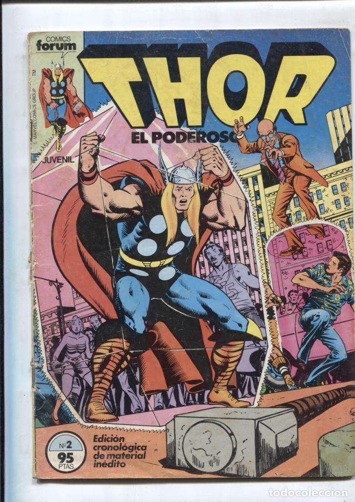 C&oacute;mics: Thor el poderoso volumen 1 numero 02: Geometria asesina - varios - Foto 1