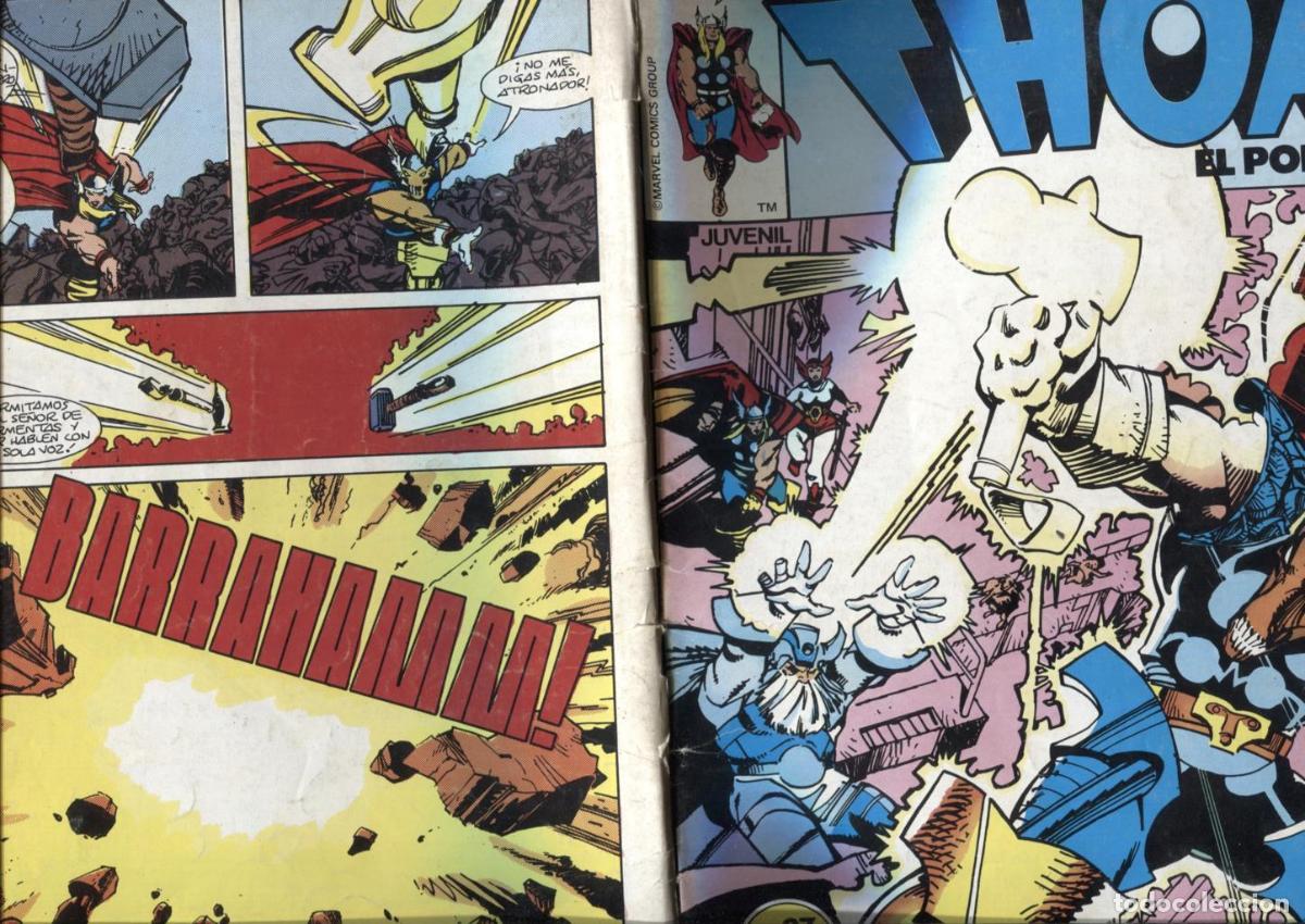 C&oacute;mics: Thor el poderoso volumen 1 numero 27: (cubierta medio suelta - varios - Foto 1