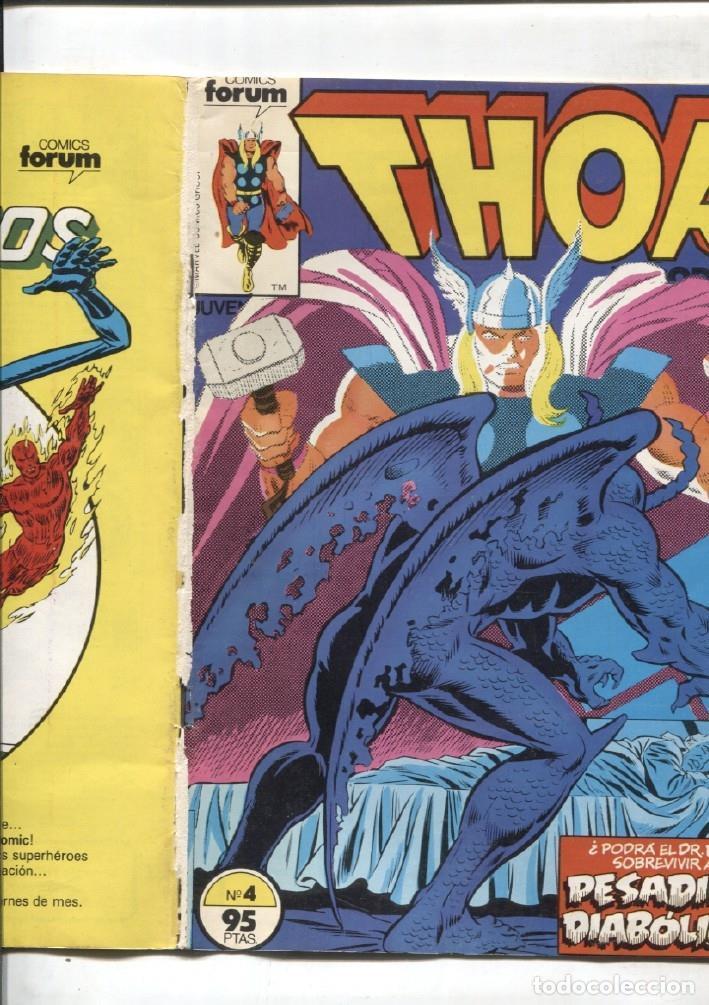 C&oacute;mics: Thor el poderoso volumen 1 numero 04: procede de retapado - varios - Foto 1