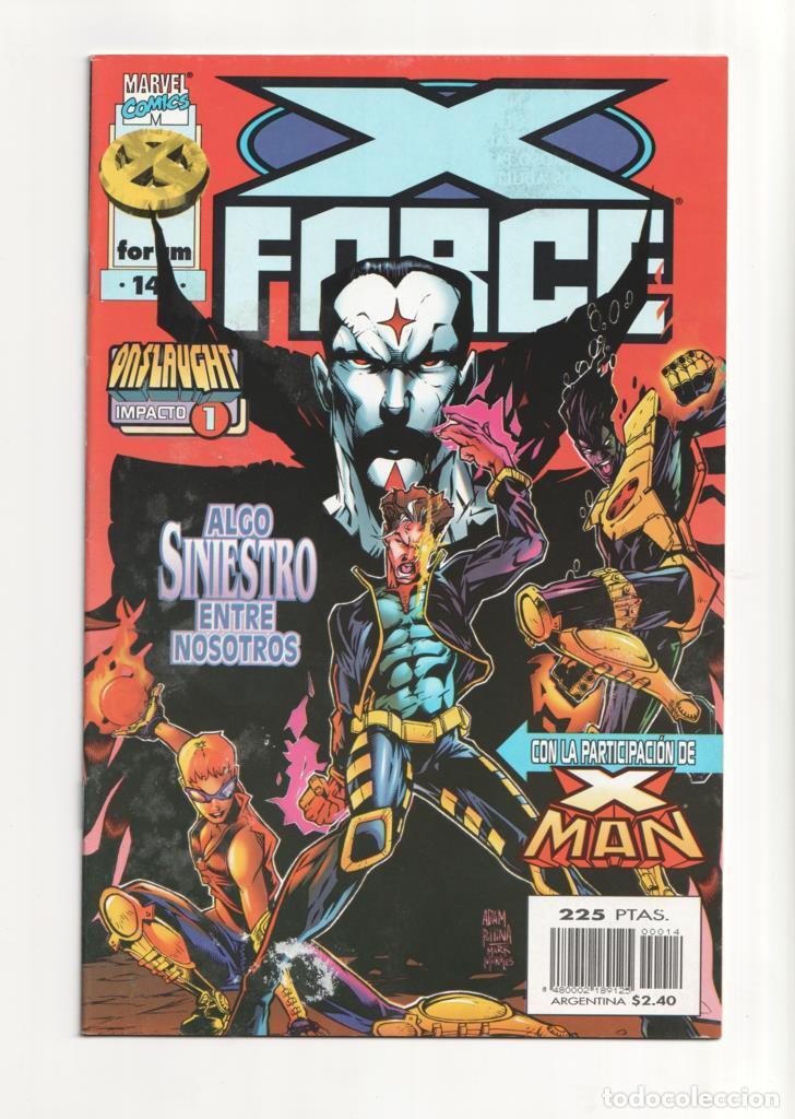 C&oacute;mics: Planeta: X Force volumen 2 numero 14: Onslaught - Varios - Foto 1