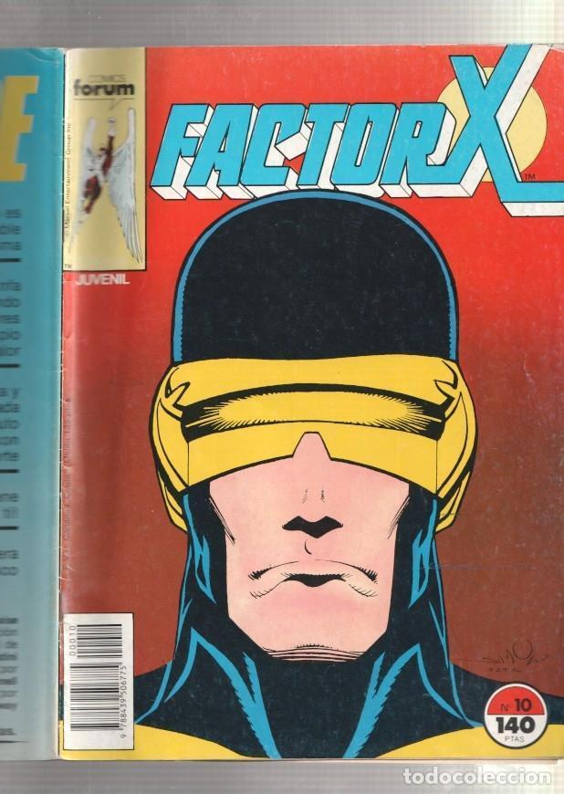 C&oacute;mics: Factor X numero 10: Angel caido (numerado 2 en trasera) - Varios - Foto 1