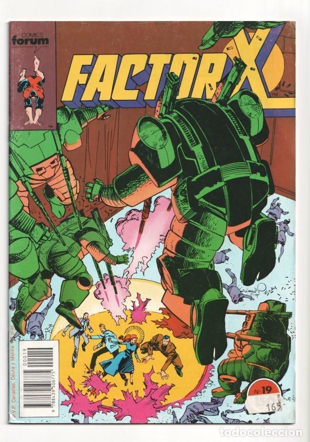 C&oacute;mics: Factor X numero 19: Toda accion (numerado 2 en trasera) - Varios - Foto 1