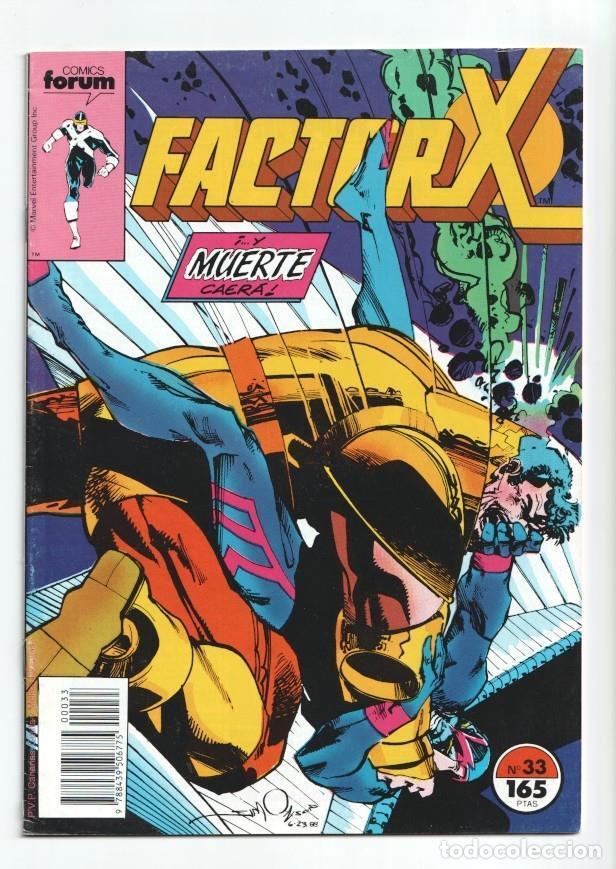 C&oacute;mics: Planeta: Factor X numero 33: Muerte (numerado 2 en trasera) - Varios - Foto 1