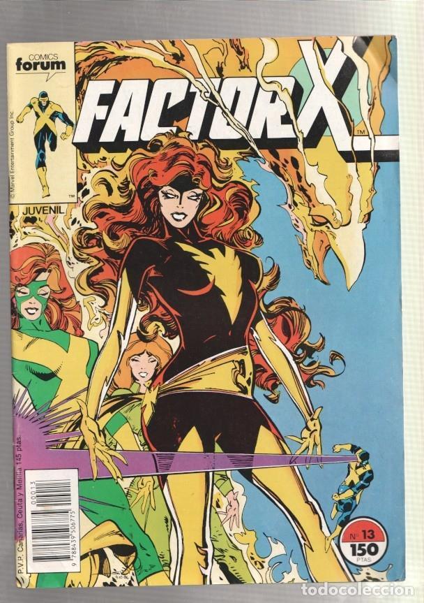 C&oacute;mics: Factor X numero 13: Fantasmas (numerado 1 en trasera) - Varios - Foto 1