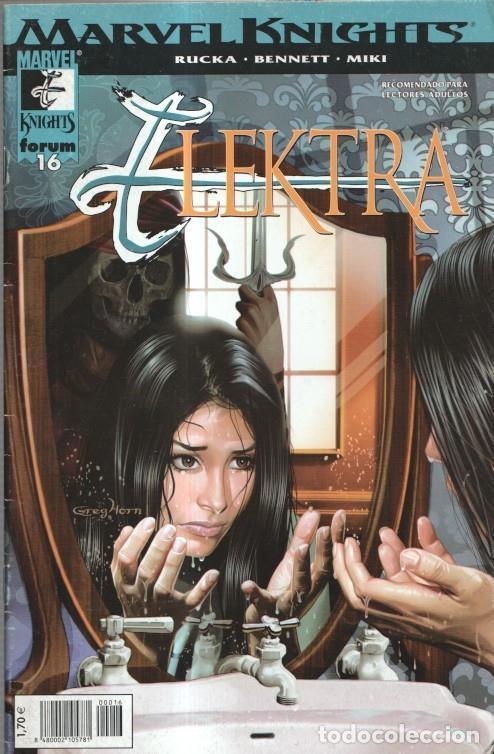 C&oacute;mics: Planeta: Marvel Knights: Elektra numero 16 - varios - Foto 1