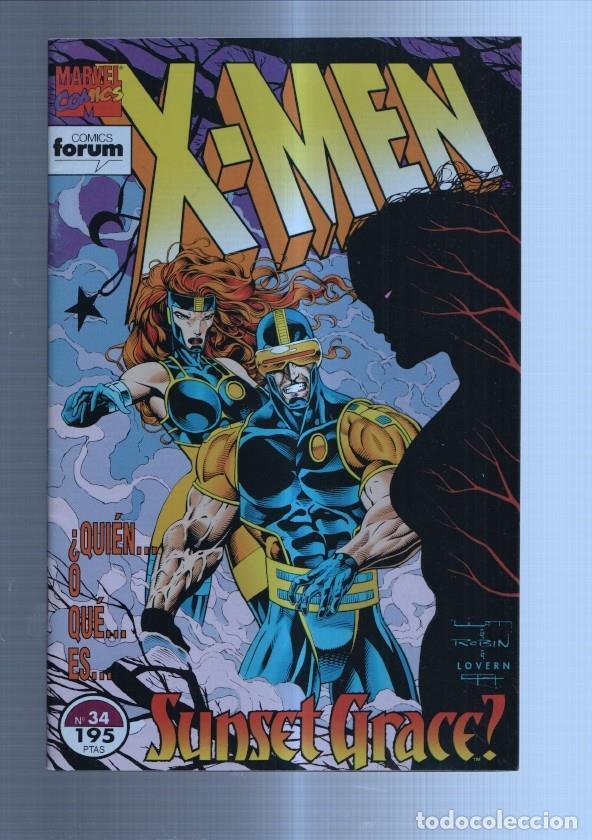 C&oacute;mics: X Men volumen 1 numero 34: Sunset Grace - varios - Foto 1