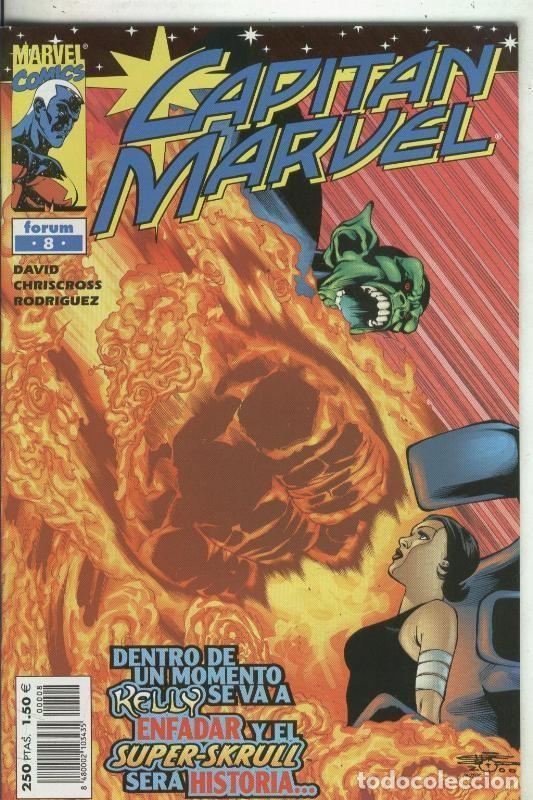 C&oacute;mics: Capitan Marvel numero 08: Extraterrestres a Go Go - David-Chriscross-Rodriguez - Foto 1