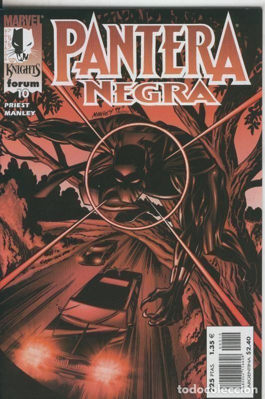 C&oacute;mics: Planeta: Marvel Knights: Pantera Negra numero 10 - Varios - Foto 1