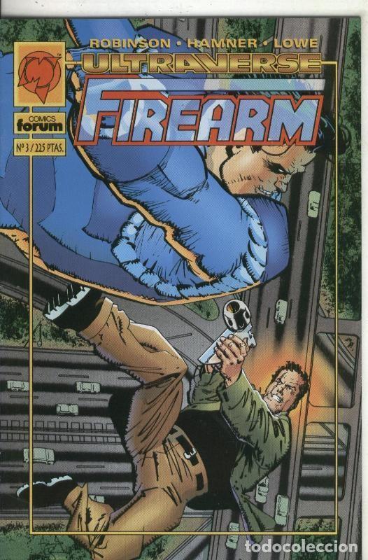 C&oacute;mics: Ultraverse; Firearm numero 3 - Robinson Hamner-Lowe - Foto 1
