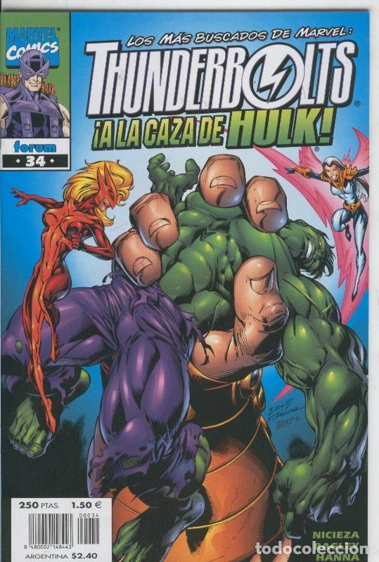 C&oacute;mics: Thunderbolts volumen 1 numero 34 - Varios - Foto 1
