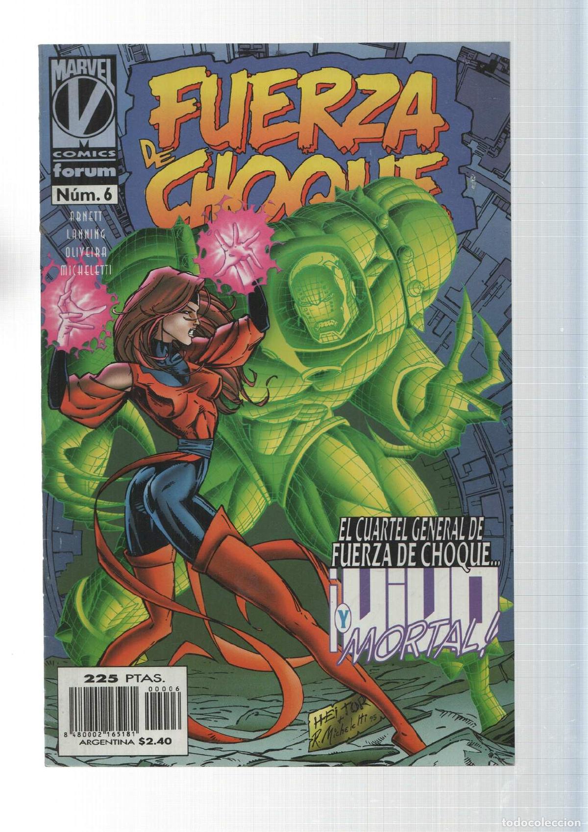 C&oacute;mics: Fuerza de choque numero 06: Peligro inminente - Varios - Foto 1