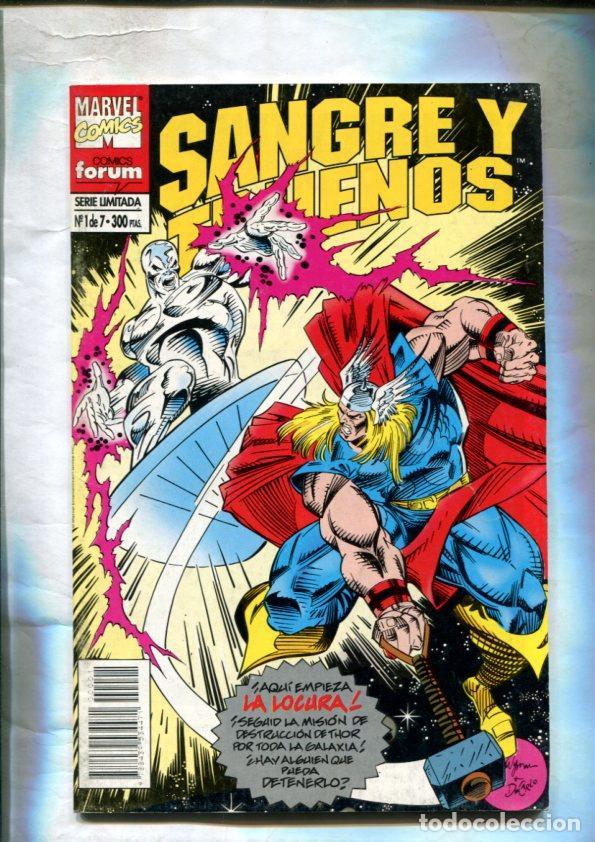 C&oacute;mics: Sangre y Truenos numero 1: Prologo (numerado 1 en trasera) - Varios - Foto 1