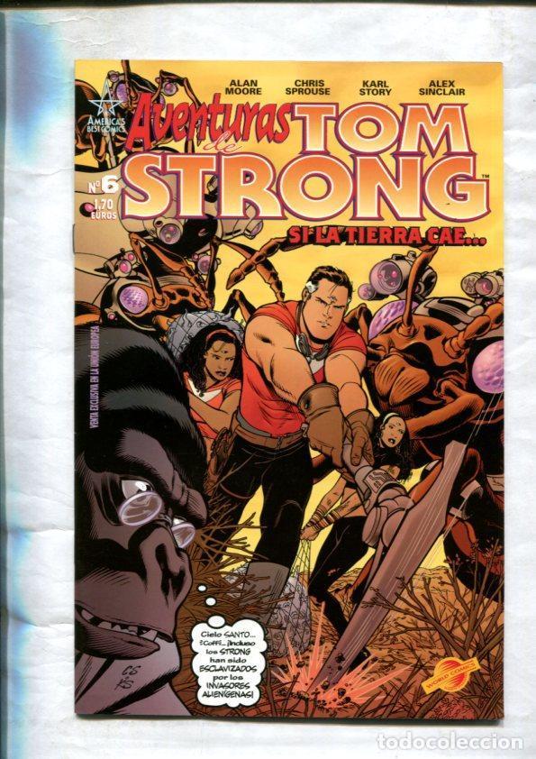 C&oacute;mics: Aventuras de Tom Strong numero 07: La ultima defensa - Alan Moore