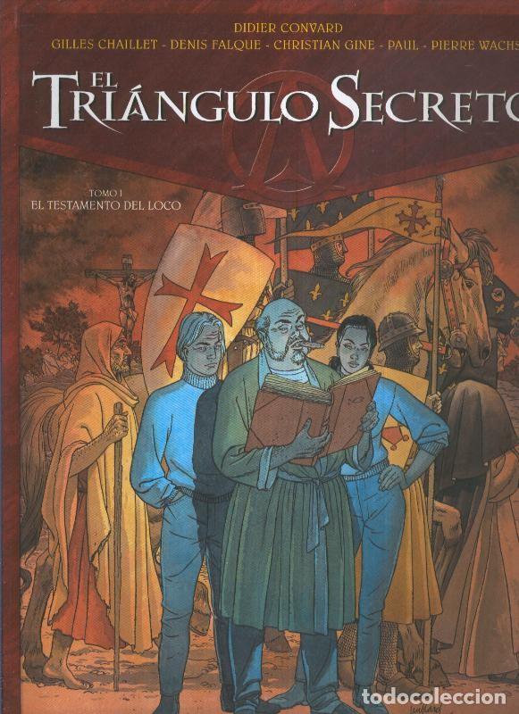 C&oacute;mics: El triangulo secreto volumen 1: El testamento del loco - Varios - Foto 1