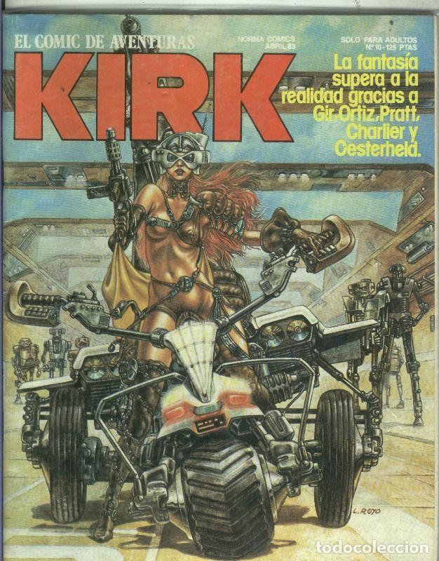 C&oacute;mics: El comic de aventuras Kirk numero 10 - Varios - Foto 1