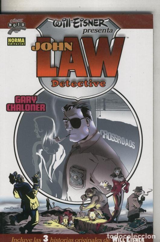 C&oacute;mics: Comic Noir numero 13: John Law detective - Will Eisner - Garry Chaloner - Foto 1