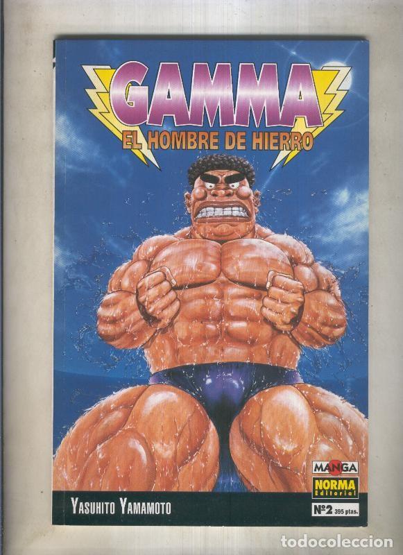 Comics : Gamma el hombre de hierro numero 02 (numerado 8 en interior trasera) - Yashuhito Yamamoto