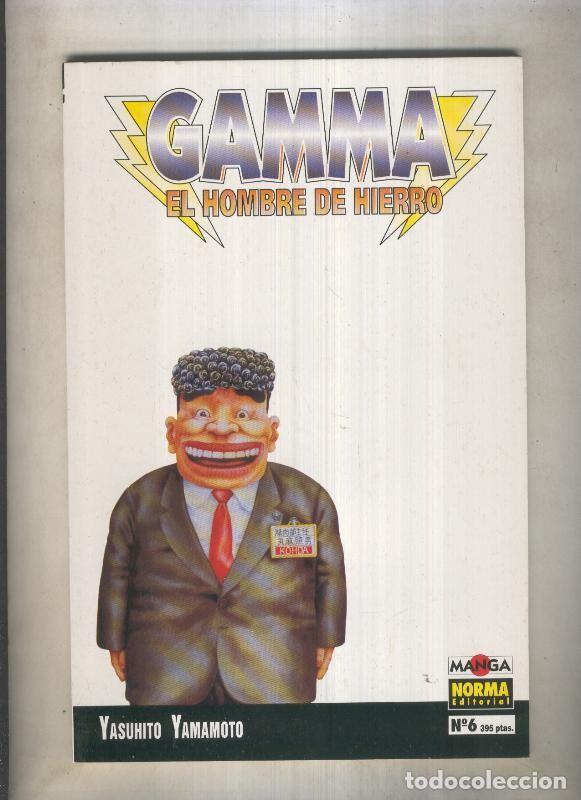 Comics: Gamma el hombre de hierro numero 06 (numerado 2 en interior cubierta) - Yashuhito Yamamoto
