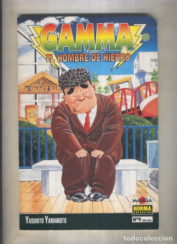 Comics: Gamma el hombre de hierro numero 09 (numerado 5 en interior cubierta) - Yashuhito Yamamoto
