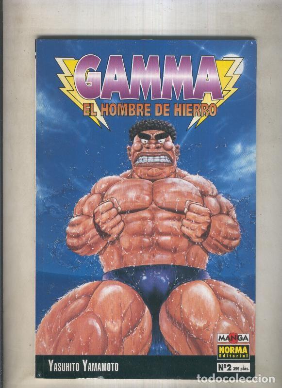 Comics : Gamma el hombre de hierro numero 02 (numerado 6 en interior trasera) - Yashuhito Yamamoto