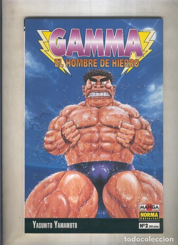 Comics: Gamma el hombre de hierro numero 02 (numerado 1 en interior trasera) - Yashuhito Yamamoto