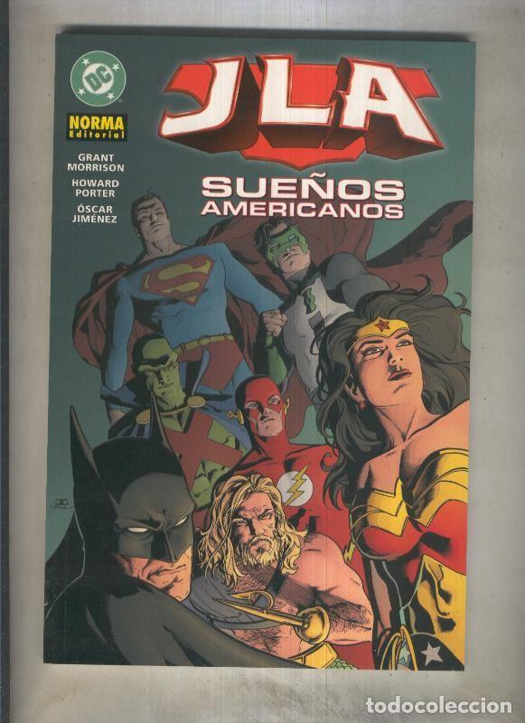 C&oacute;mics: JLA: Sue&ntilde;os americanos - Grant Morrison - Foto 1