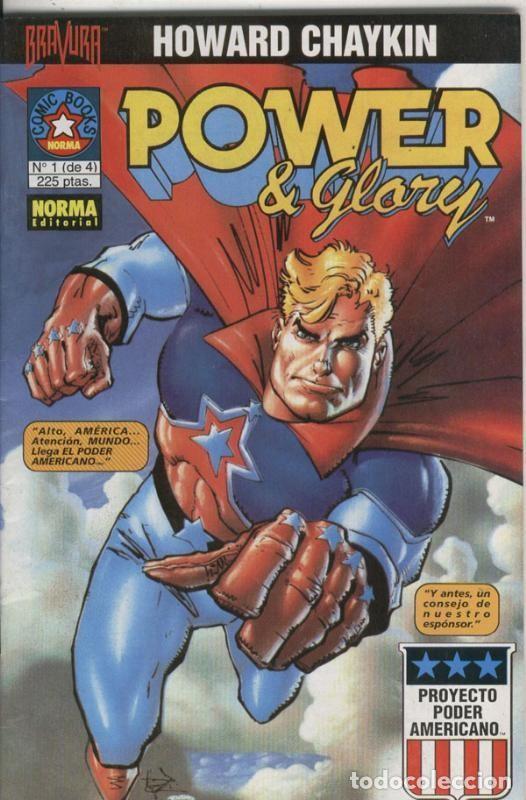 C&oacute;mics: Norma Editorial: Power & Glory, coleccion - Howard Chaykin - Foto 1